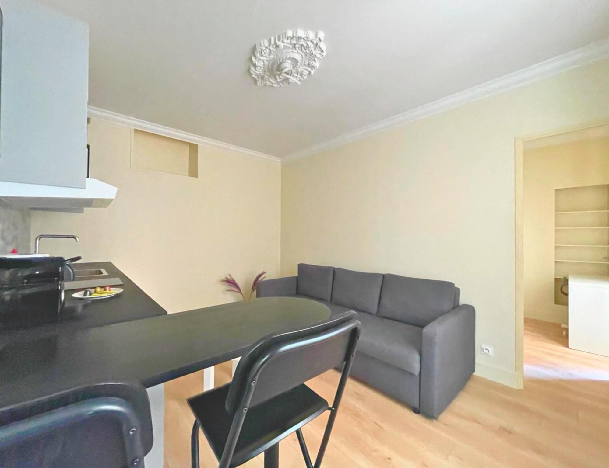 Chambre Lit Double Et Salon Avec Canape-Lit A 10 Minutes Des Champs Elysees Paris Exterior photo